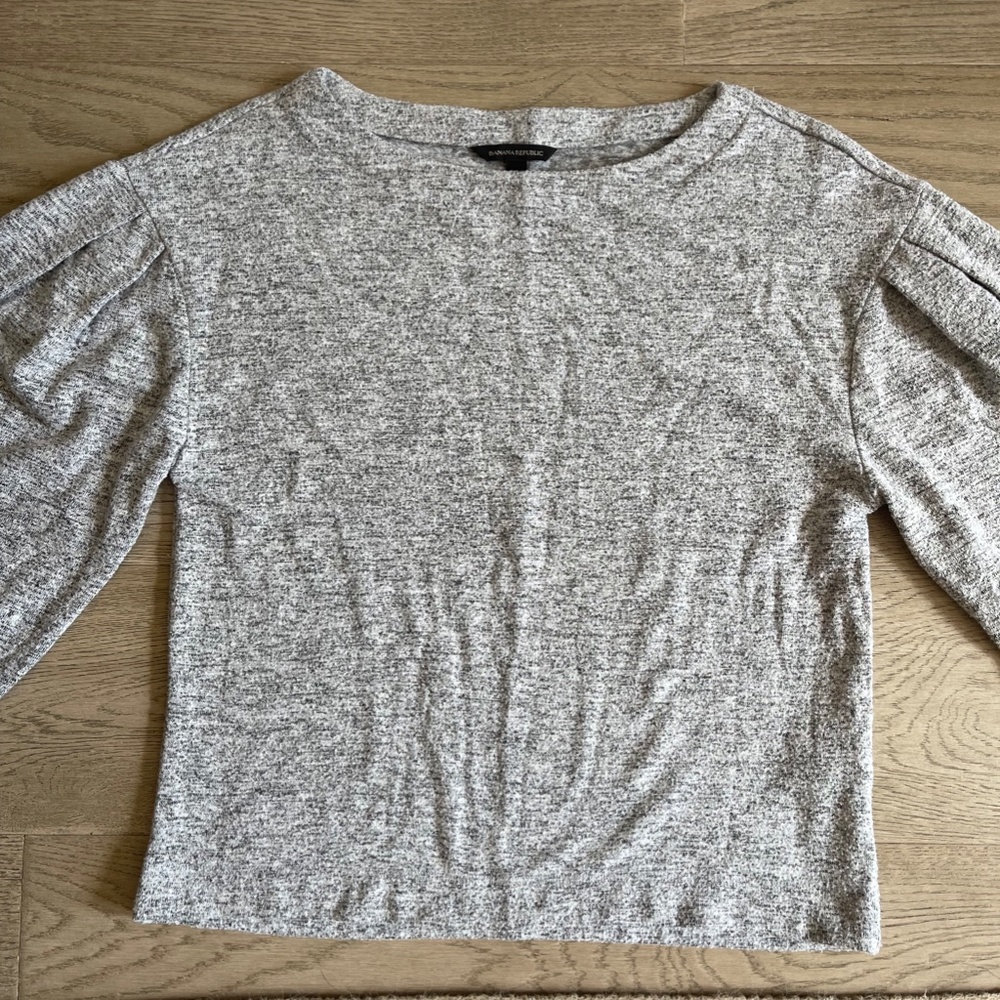 Banana Republic Puffy Sleeve Sweater